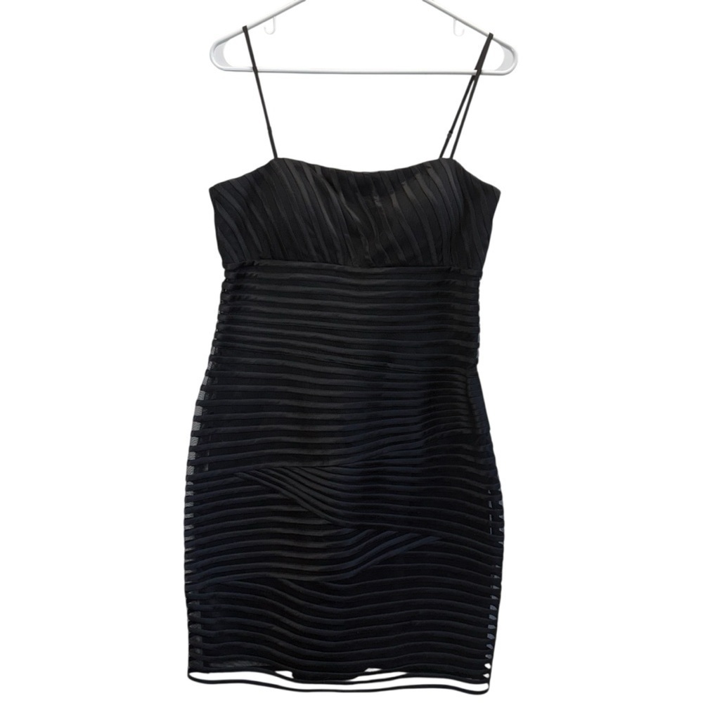 White House/Black Market Black Midi Sexy Dress. Size 12